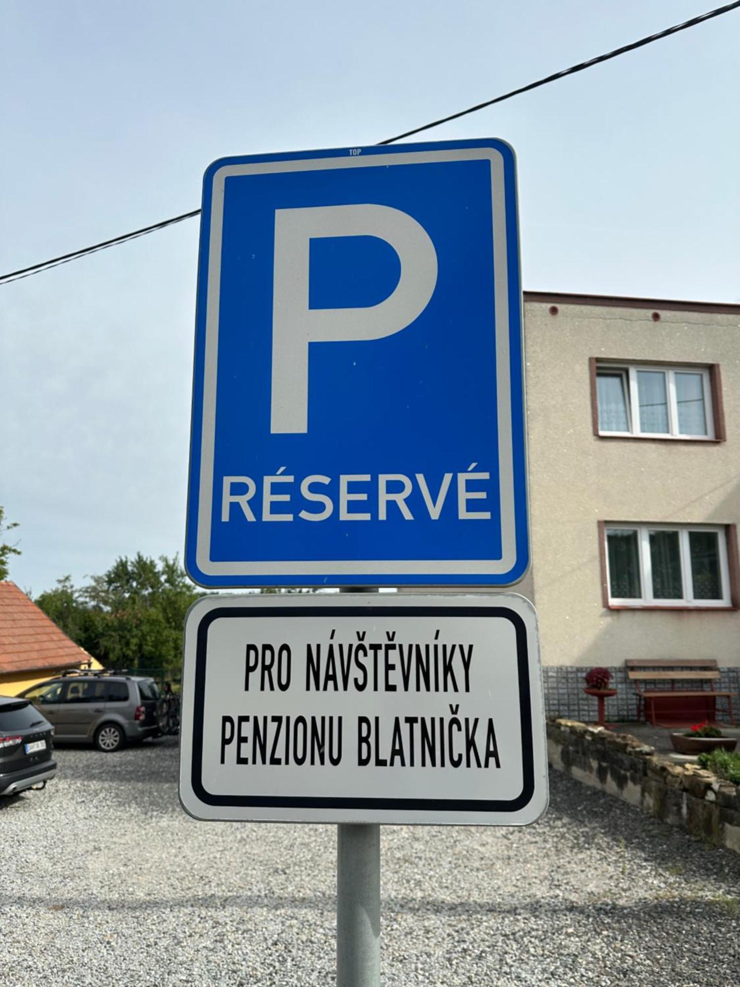 Penzion Blatnička Kültér fotó
